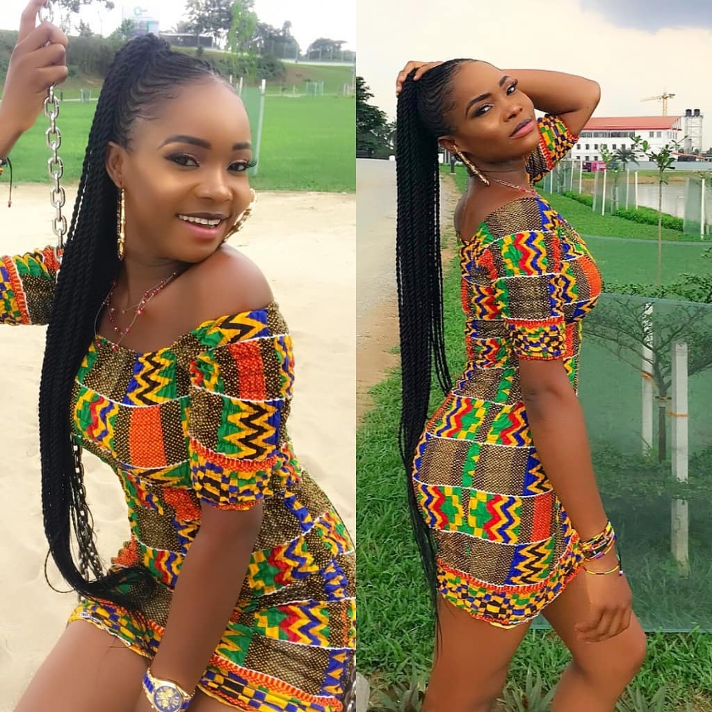 Short ankara 2025 gown styles 2018